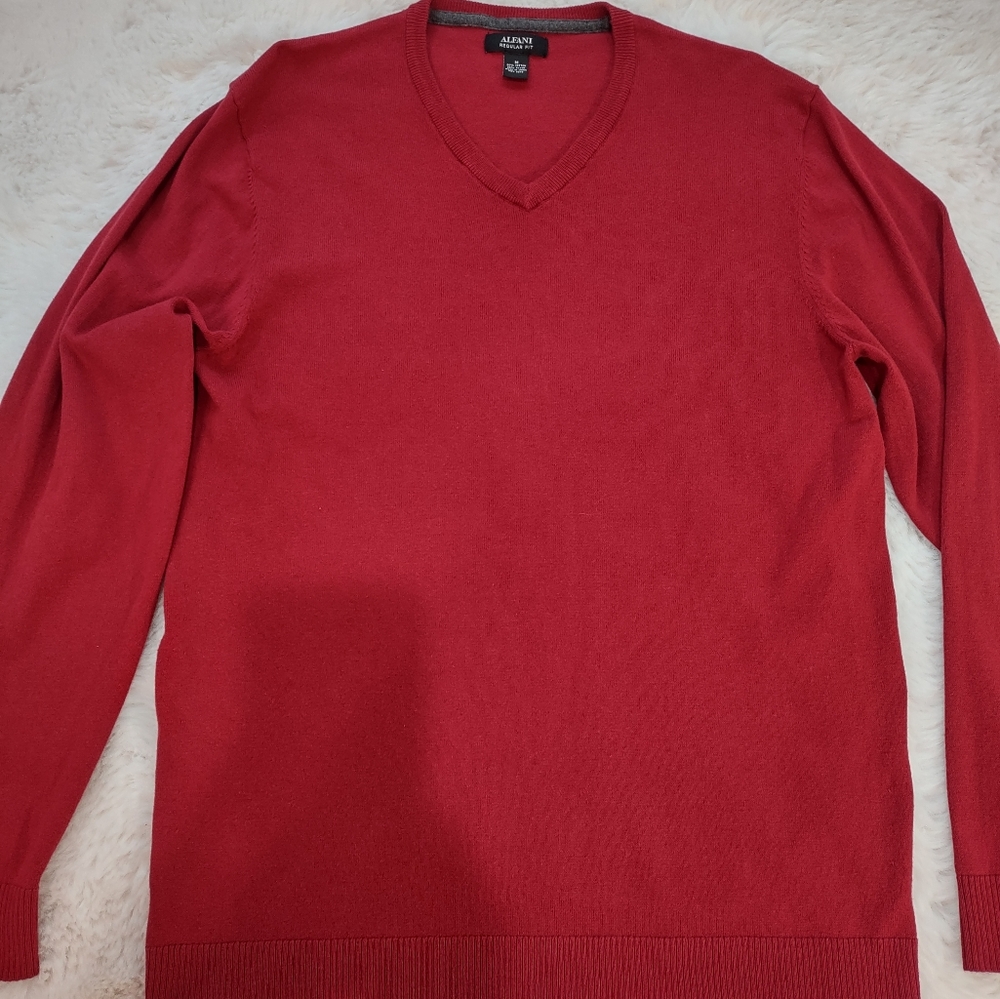 ALFANI REGULAR FIT SWEATER. - Picture 7 of 16